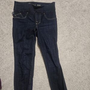 Rock & Republic Slimming Dark Blue Denim Jeans